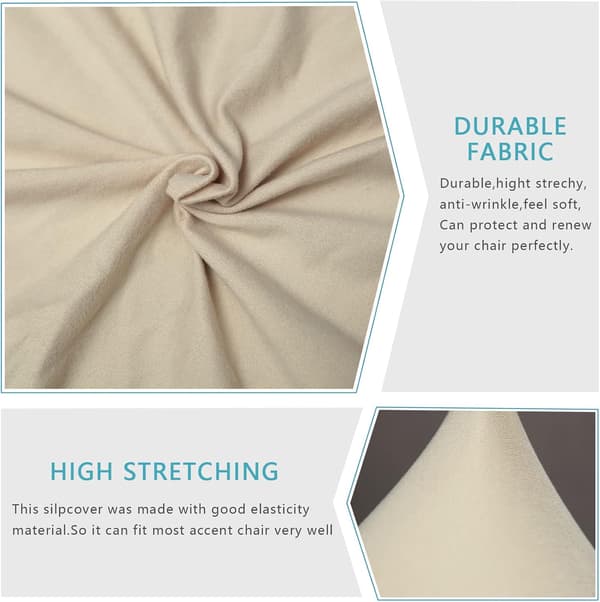 Problemfri lenestoltrekk, avtagbart stretch spandex Jacqua