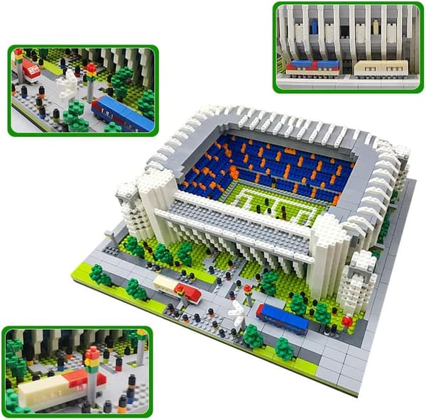 Real Madrid Stadium Mini Block Byggesett