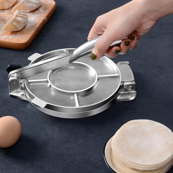 6\" Ubehandlet Aluminium Foldbar Tortilla Bageudstyr (Sølv)