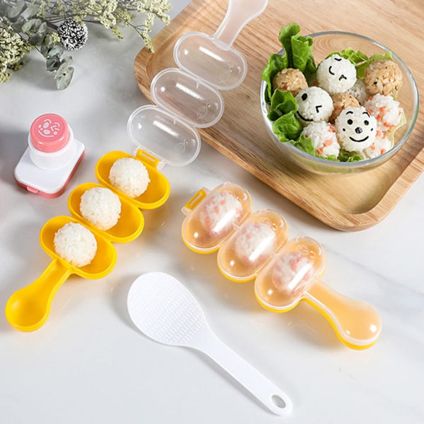 DIY Sushi Værktøj Tang Nori Punch Prægningsenhed Cutter Smile