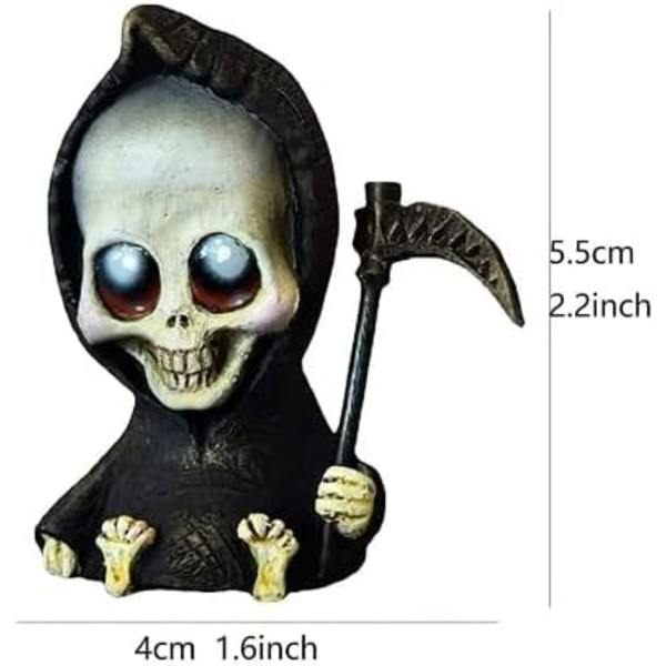 3 kpl Kuoleman enkeli -koristetta Halloween-koristeluun Vauva Reaper -patsas