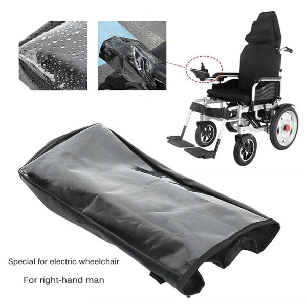 Power Wheelchair Armrest Cover Rain Cover Durable Clear