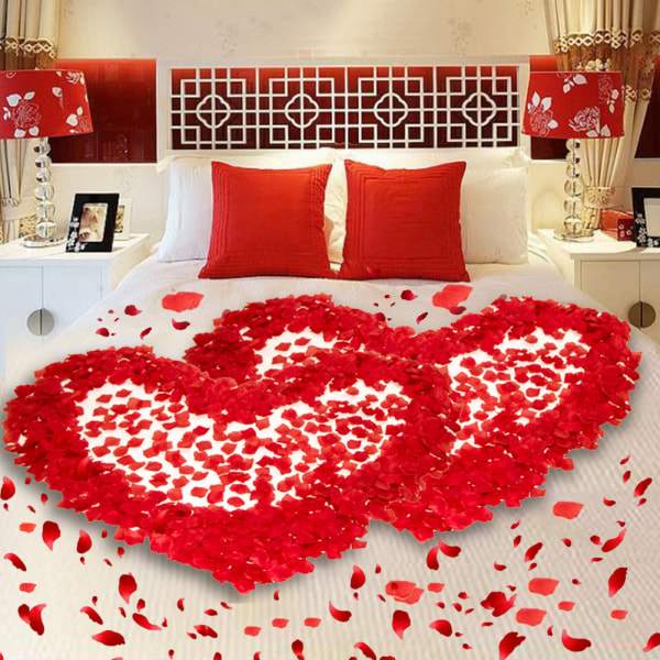 Simulated Petals 2000pcs Simulated Rose Petals Hand Scattered Fl