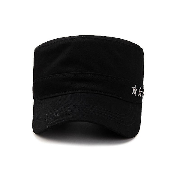 Unisex Classic Army Plain Hat Cadet Combat Field Military Cap Pa