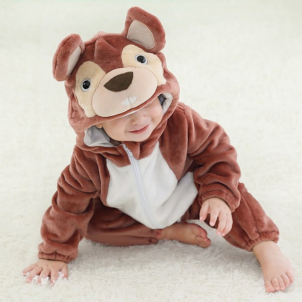 Barn & Baby Ekorre Overall (70-120cm) 110(height 90-100m)