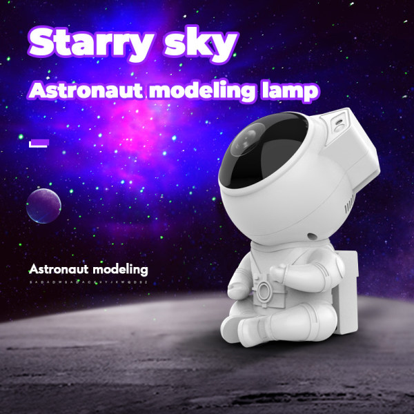 Kreativ astronautstjerneprojektionslys soveværelsesprojektion atmo