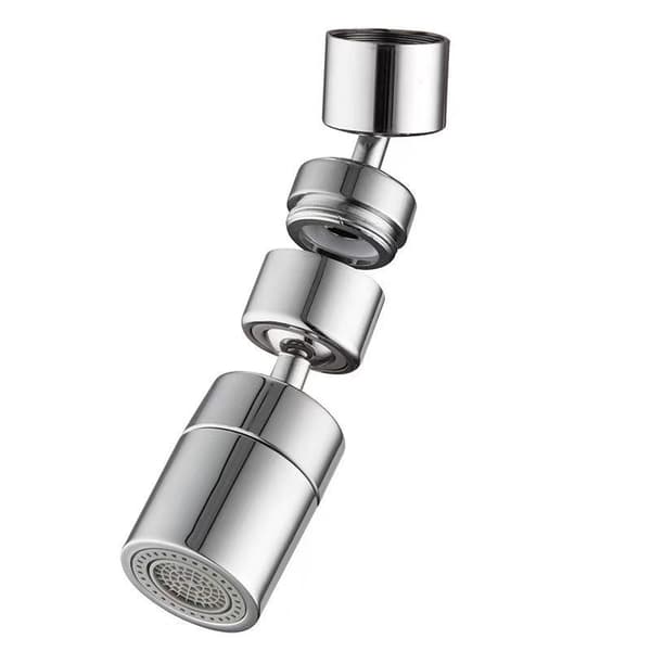 Kranlufter, 360° svingbar lufterfilterkran med 2 spray M