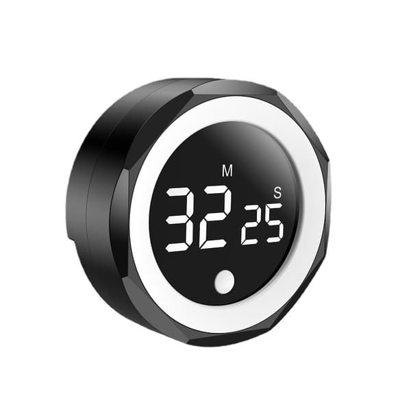 Kök Timer, Nedräkningstimer med Stor LED-display, Magnetisk