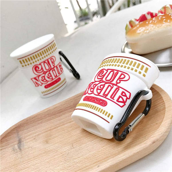 Kreativ 3D Instant Noodles Container Design Airpods Etui Cute L
