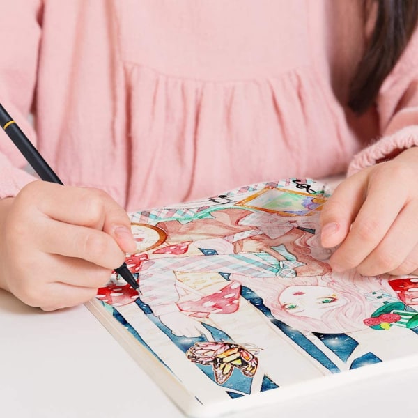 Färgade fineliner-pennor, ritpennor 36pcs