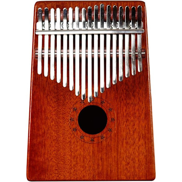17-tangenters bærbar kalimba