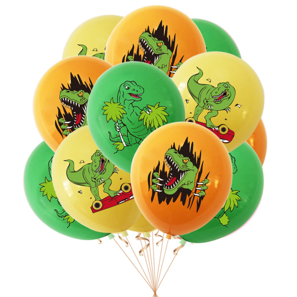 Dinosaurie tema grattis på födelsedagen fest dekorationer set