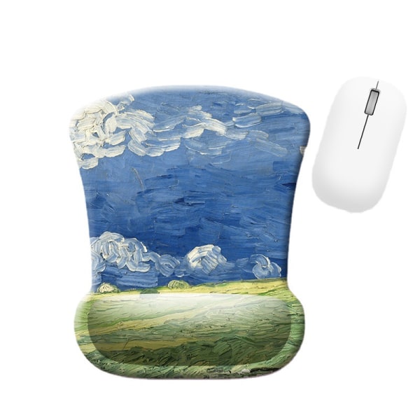 Ergonomic Mouse Pad - Gamer Mouse Pad with Gel Wrist Rest