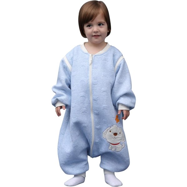 Baby Onesie-väska med avtagbart cover Långärmad bärbar dragkedja