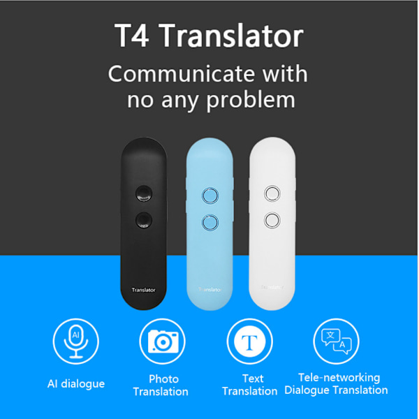 T4 Intelligent Translation Machine Intelligent Voice Translation
