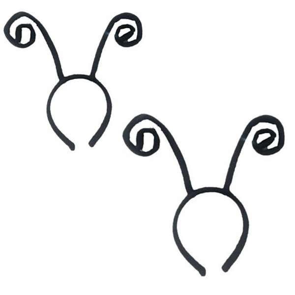 2 antennfjärilshuvudband klädhuvudband - festfjäril
