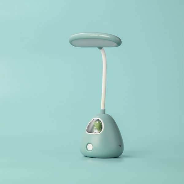 1 st Kreativ söt husdjur skrivbordslampa Mini USB-laddning Din