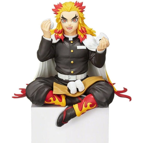 Demon Slayer Actionfigur, Rengoku Animefigur, 12 cm Anime Cha