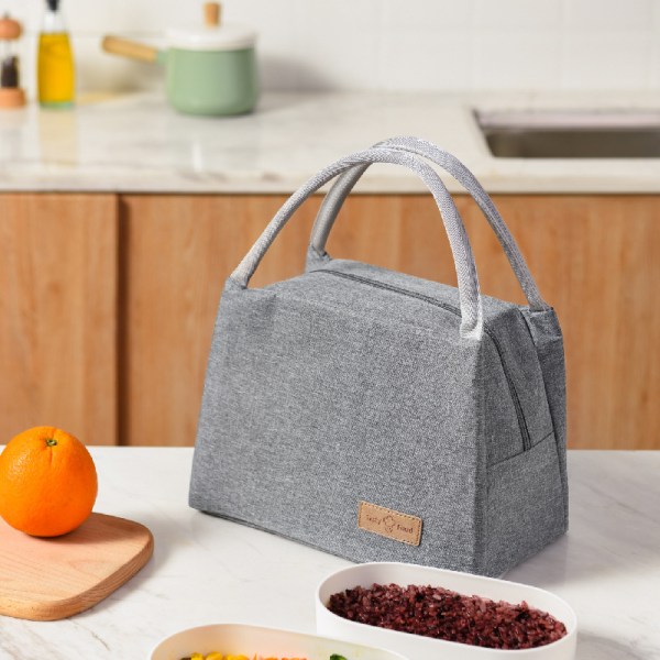 Isolerad Lunchbox för Vuxna, Lunchväska, Återanvändbar Kylare Lunchbox Matbehållare för Arbete Resa Picknick Kontor Utomhus (vattenmelonröd) M