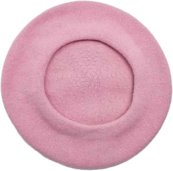 Uld beret dame vinter alsidig hat retro malerens dag hat re