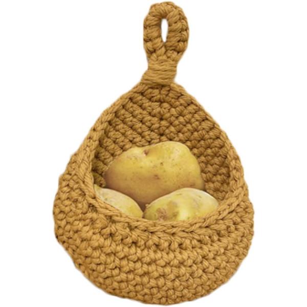 Hängande fruktkorg för frukt, grönsaker och snacks