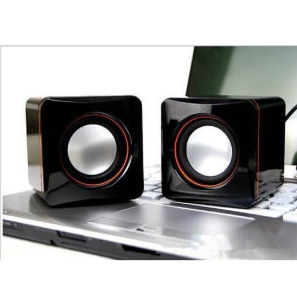 USB bærbar højttaler computer højttaler audio subwoofer mini lille