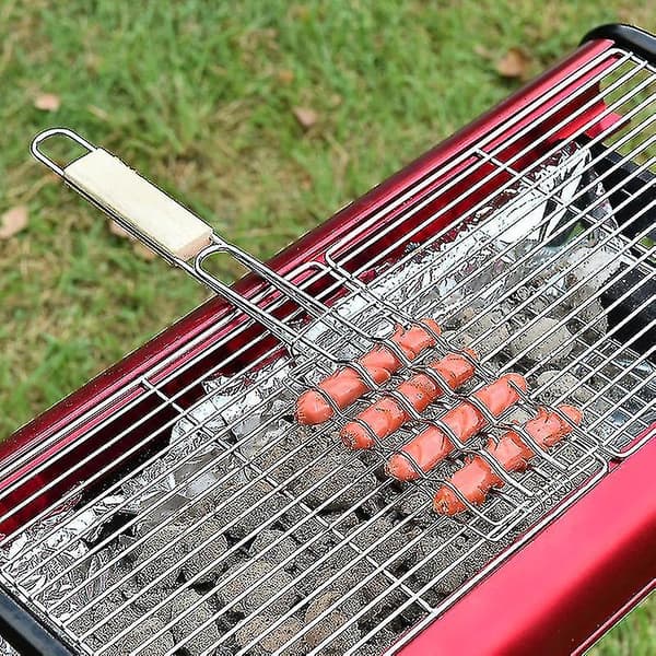 Grilltilbehør Grillværktøj Træ Bing Pølsetang Ba