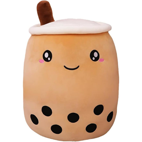 Cartoon Bubble Tea -pehmolelu, pehmo Boba Tea -kuppi leluhahmo T