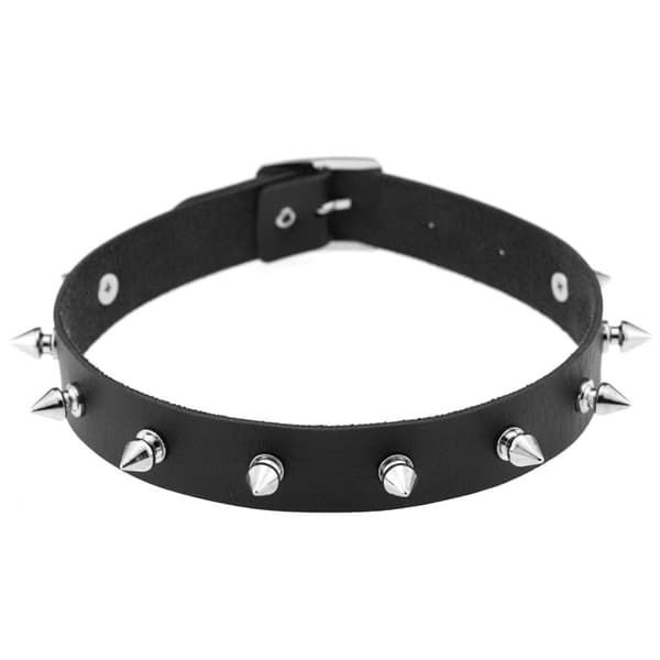 Uusi piikitetty nahkainen punk-panta