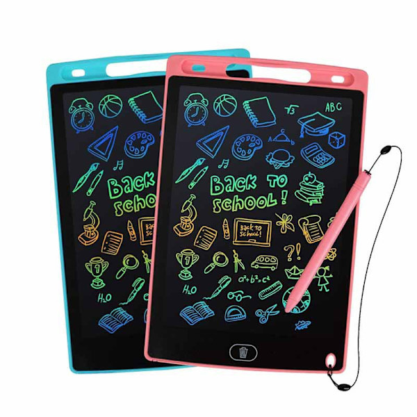 Sæt med 1 tegnebræt til børn, sort 1 x 8,5\" Magic LCD Drawin