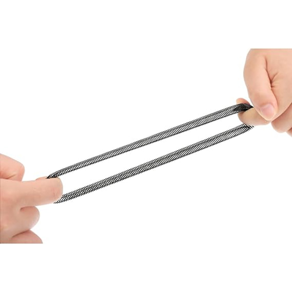3 par stretchiga armbindlar med halkfria hängselärmar, silver