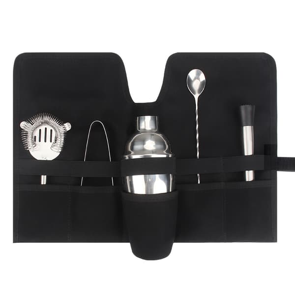 Baari Canvas Bartender Kit Bartender Kit Taitettava Säilytyspussi Bart