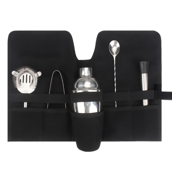 Bar Canvas Bartender Kit Bartender Kit Fällbar Förvaringsväska Bart