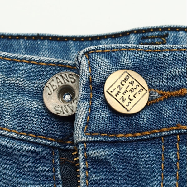 16 knapper midjeforlenger denim med avtakbar justerbar knapp