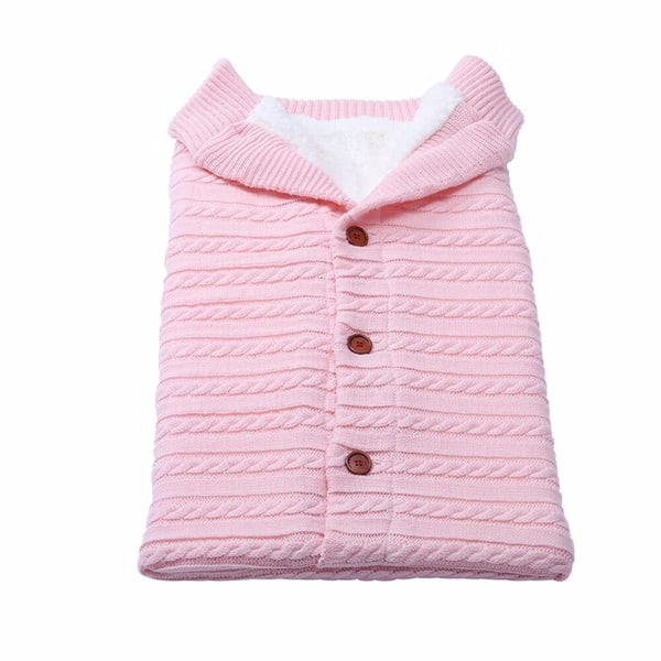 Winter Baby Sleeping Bag Knitted Cotton Unisex Girl Boy Sleeping