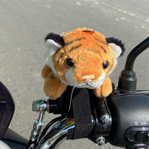 Bengal Tiger Cub elektrisk bil liten pynt motorsykkel tilbehør