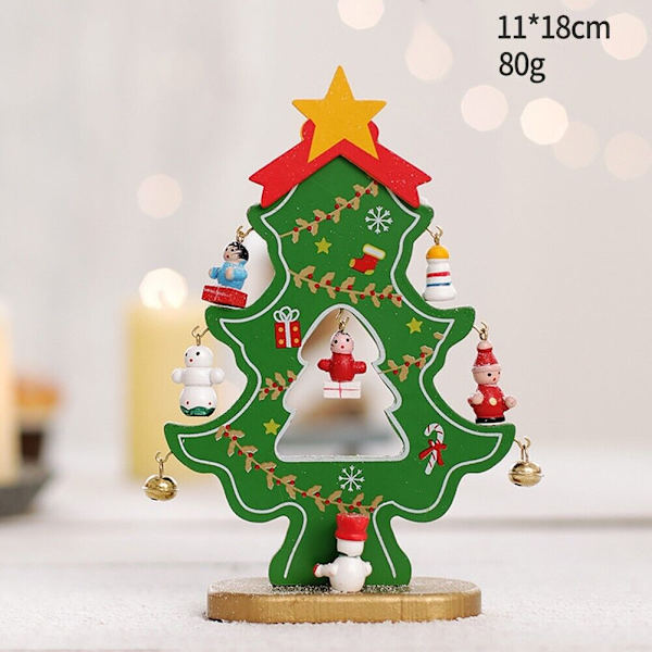 Julepynt DIY Treetre i tre