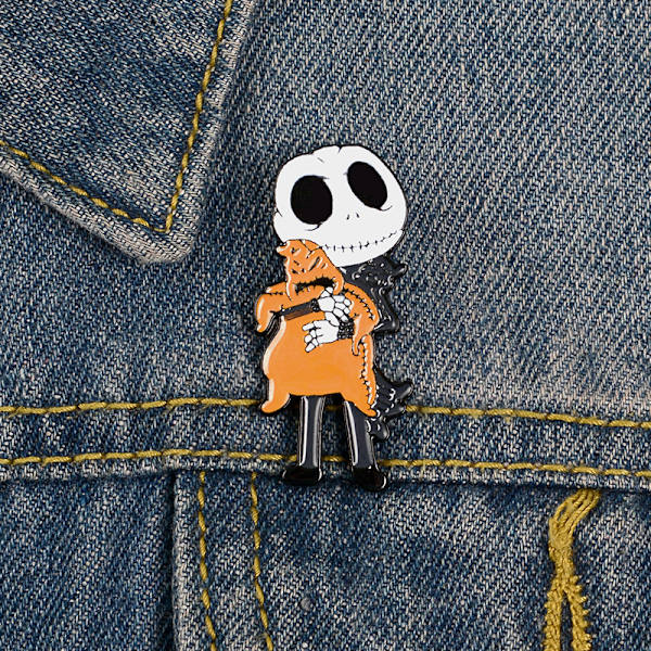 Enamel Pins Sword Flower Art Pin ja rintaneula lahjat naisille ja miehille