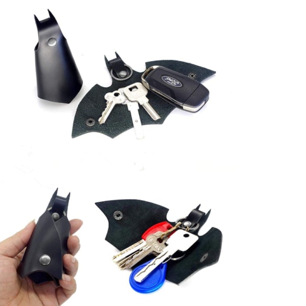 Miesten avaimenperä, 1 Batmanin keinonahkainen avaimenperä, unisex-avaimenperä