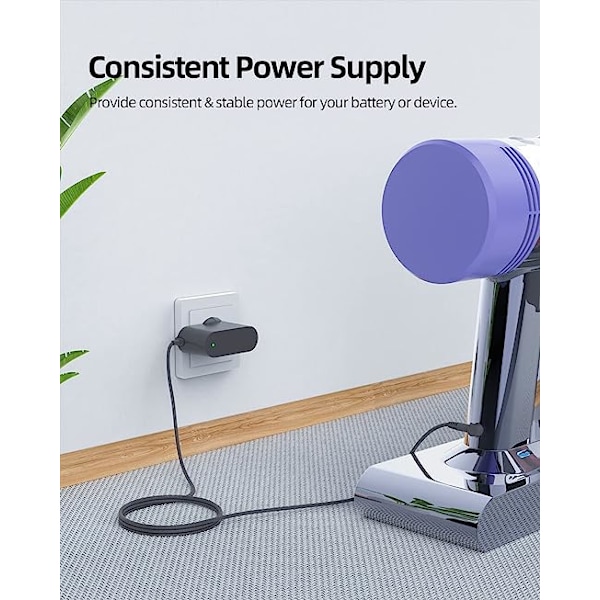 26,1V Batterilader for Dyson Animal V6-V7-V8 Absolute Støvsuger