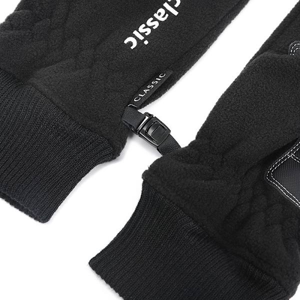 Herr vinterridhandskar N704 Fleece tjockare termiska handskar