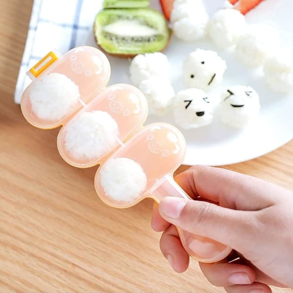 Risbollsformar, DIY Risbollsskakare, Onigiriform, Bollform