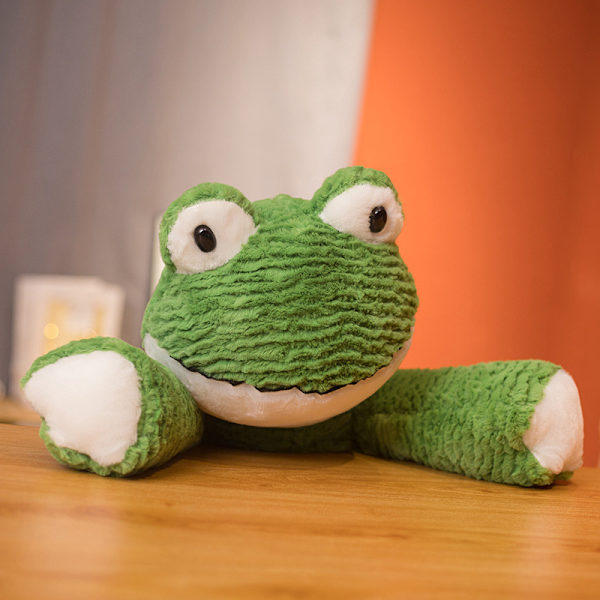 40cm Groda Plyschdocka Leksaker Söta Stoppade Groda Kawaii Djur Mjuka