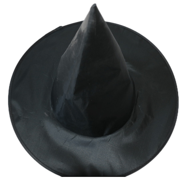 4 st häxhattar ┃ Barnens Halloween-kostym ┃ Spetsig svart 34