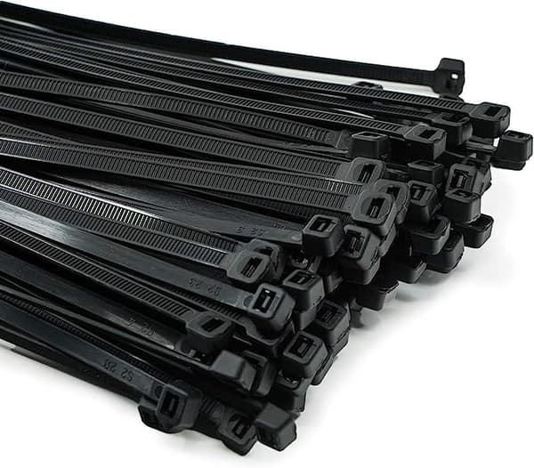 300 st professionella kabelbindare 100 x 2,5 mm