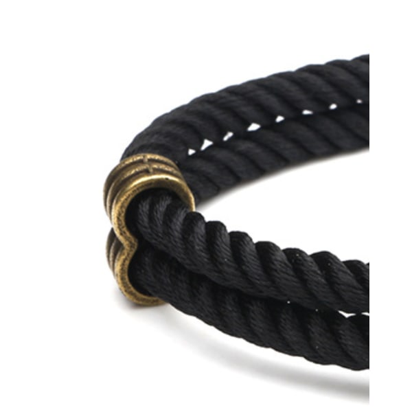 Herre Anker Armbånd - Nylon Nautisk Rep Armbånd