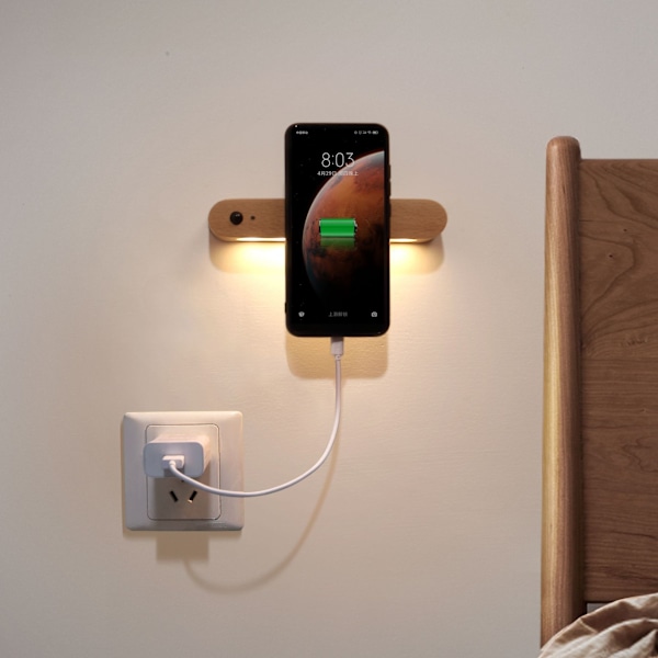 Kreativ beslag sensor lys, lille natlys, blændende lys