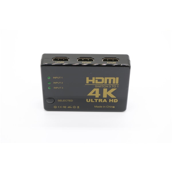 HDMI-svitsj 3 in 1 ut 4k*2k HDMI 3 kutt 1 HDMI-svitsj 3 in 1 ut