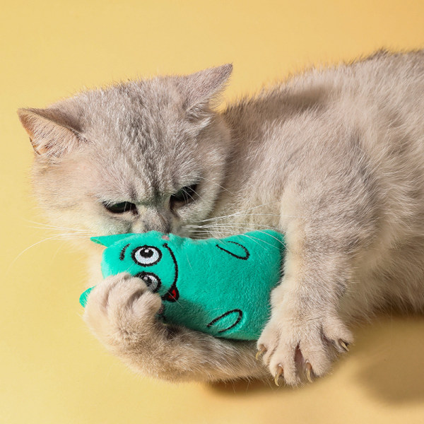 3 st kattmyntaleksaker, kattmyntaleksaker, kattmyntaleksak, kattmyntaplyschleksak, kattmynta