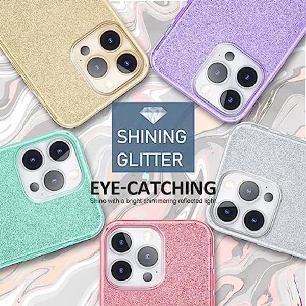 Glittrande hårt fodral till iPhone 13 Pro 6.1\"